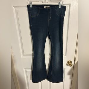 Free people size 28 dark denim flare jeans free people J